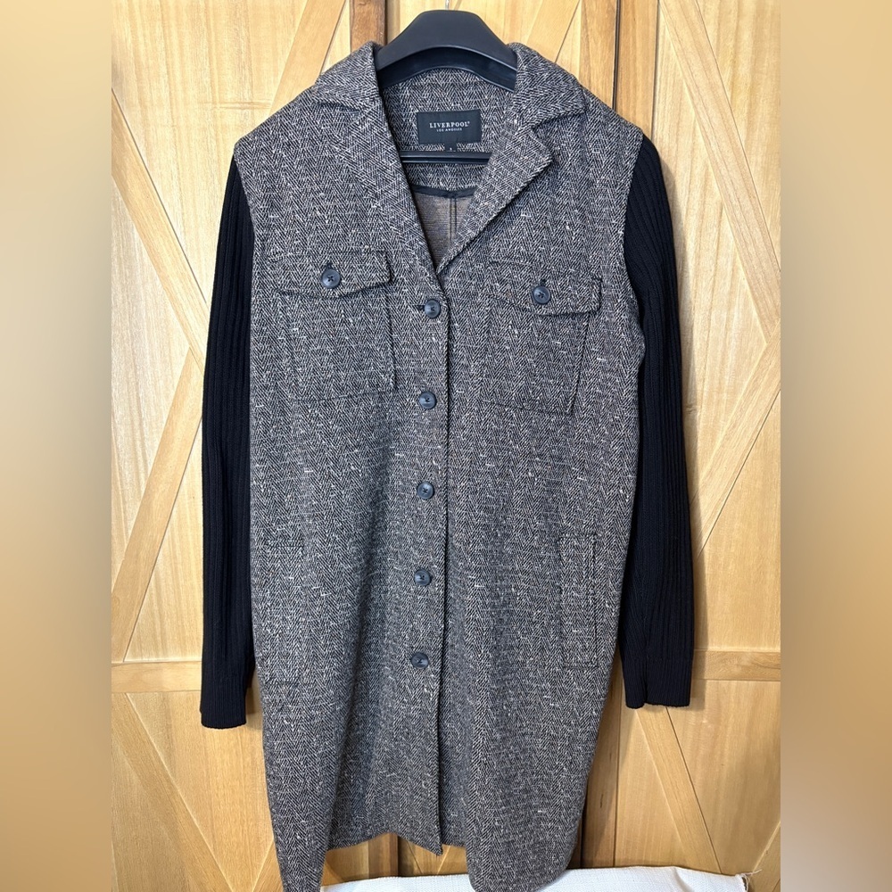 Liverpool Herringbone Tweed Jacket /Dress